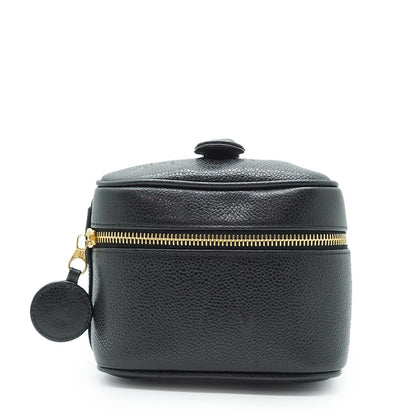 CC Leather Vanity Bag