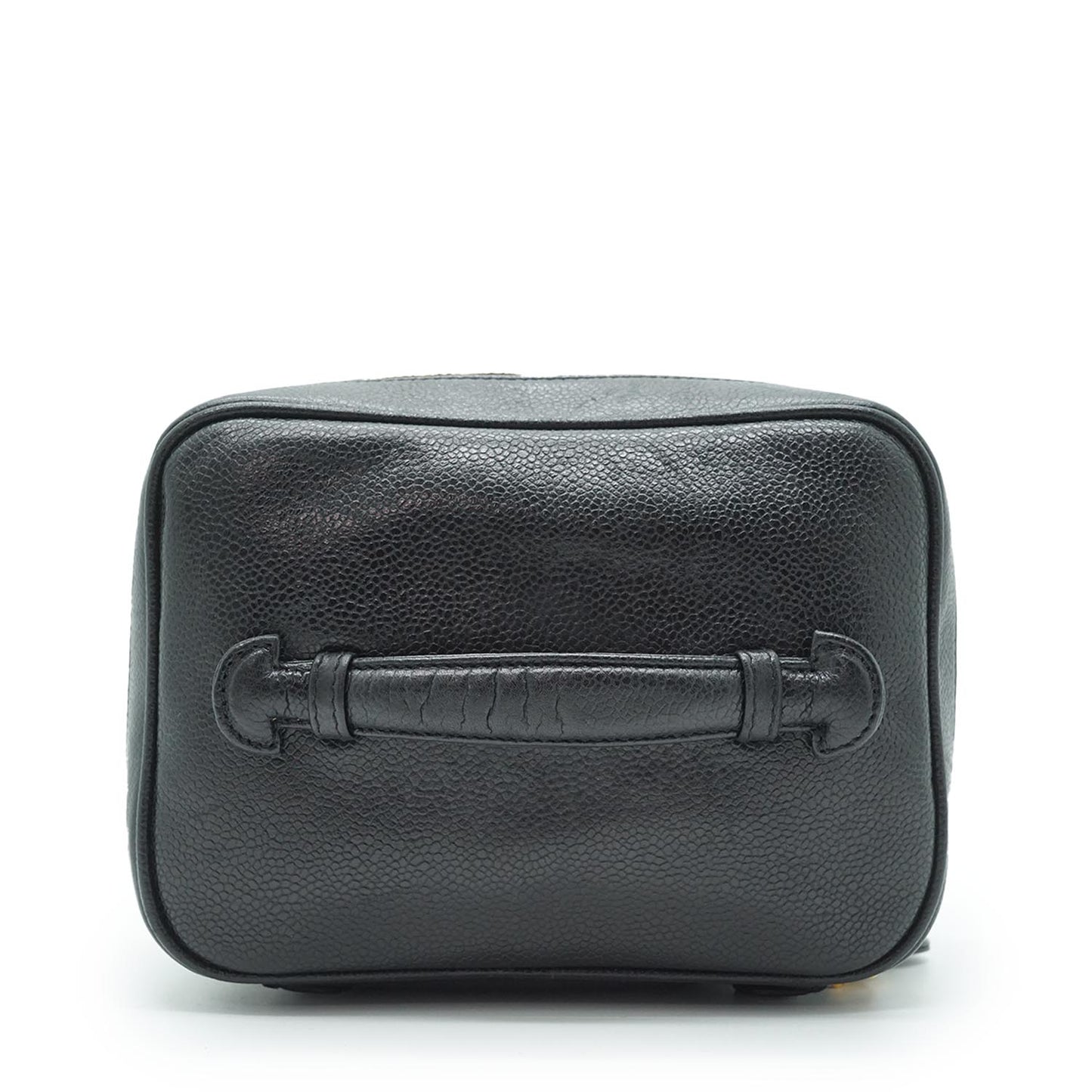 CC Leather Vanity Bag