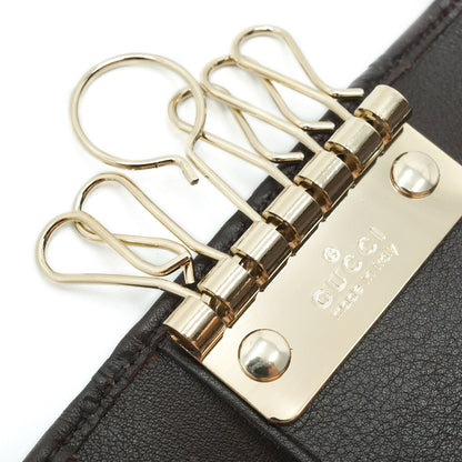 GG Leather Key Case