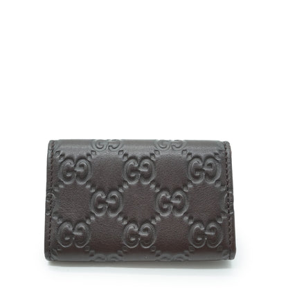 GG Leather Key Case