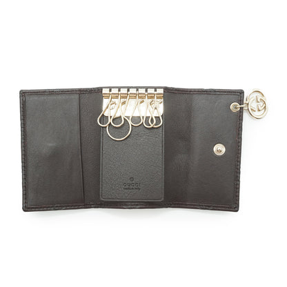 GG Leather Key Case