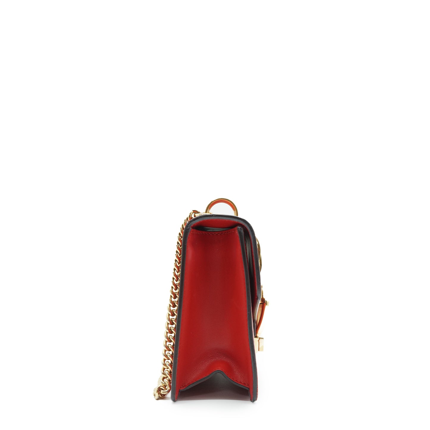 Sylvie Leather Chain Shoulder Bag