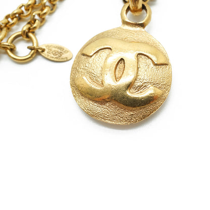 CC Coco Mark Gold Necklace