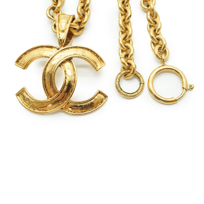 CC Mark Gold Chain Necklace