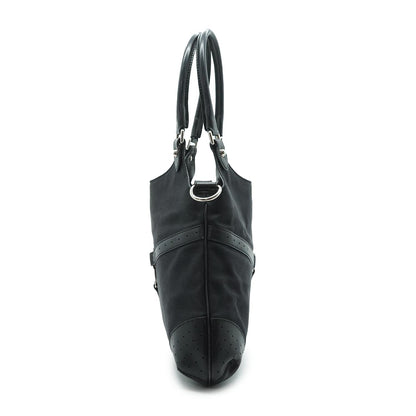 Interlocking G Black Shoulder Bag