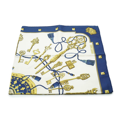 Carre 90 Les Cles Silk Scarf