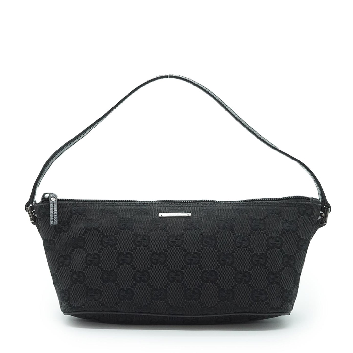 GG Monogram Black Boat Pochette