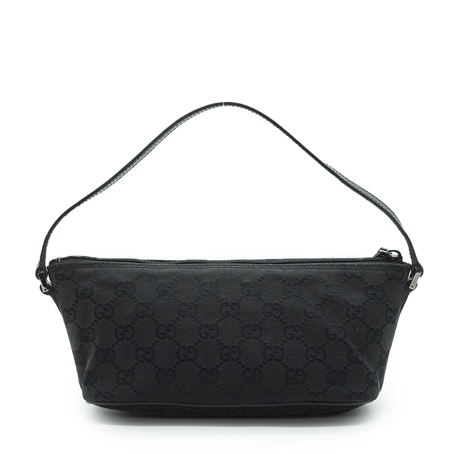 GG Monogram Black Boat Pochette