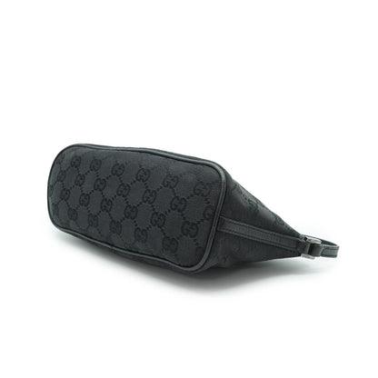 GG Monogram Black Boat Pochette