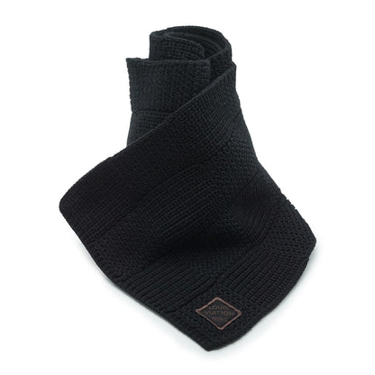 Black Wool Muffler