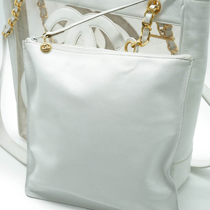 Triple CC Mark Clear Tote Bag