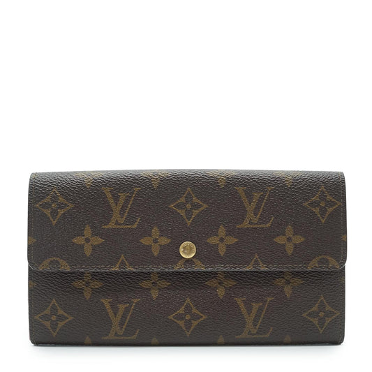 Monogram Porte Monnaie Credit Wallet