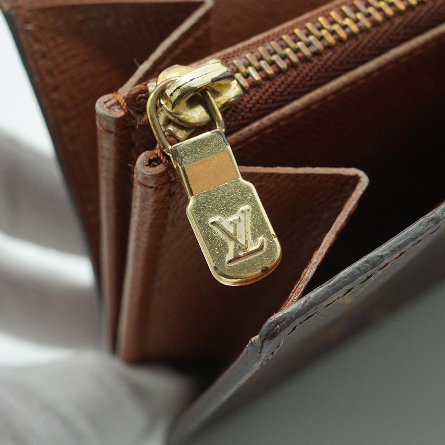 Monogram Porte Monnaie Credit Wallet