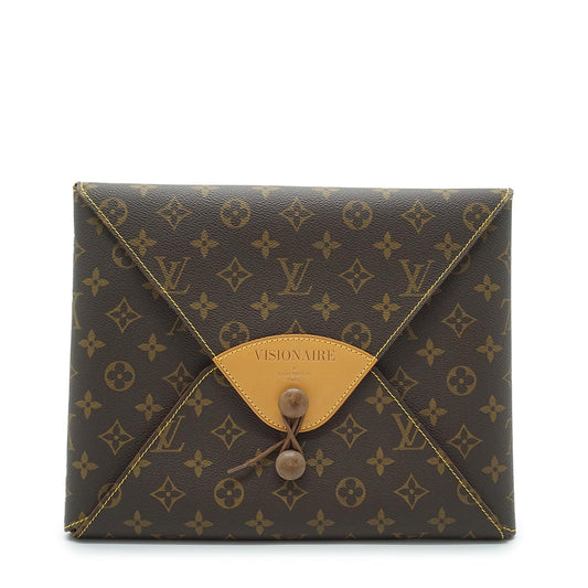 Monogram Visionaire Clutch LV 100th Anniversary