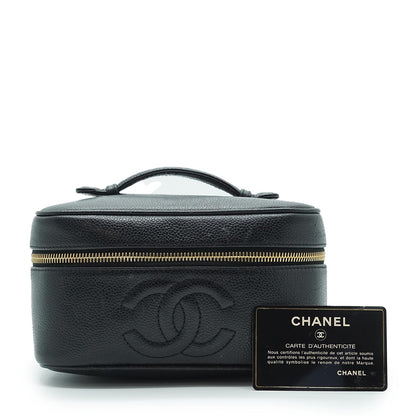 Caviar Leather Vanity Bag