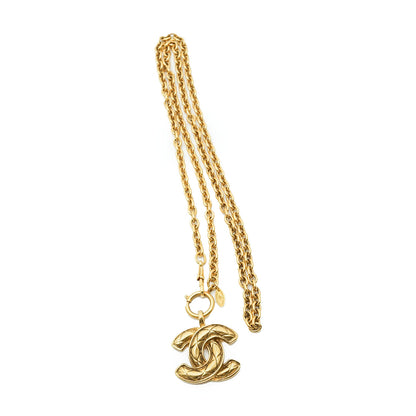 Matelasse Gold Necklace 3856