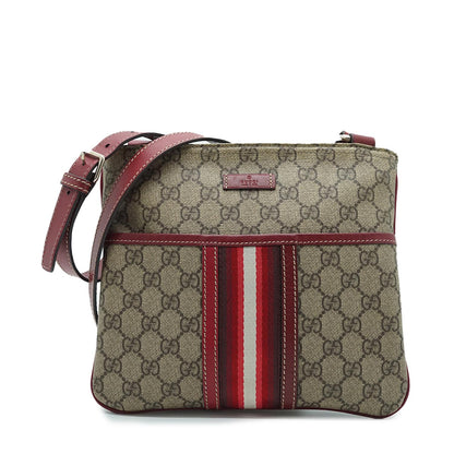 GG Supreme Sherry Line Coated Canvas Crossbody Bag