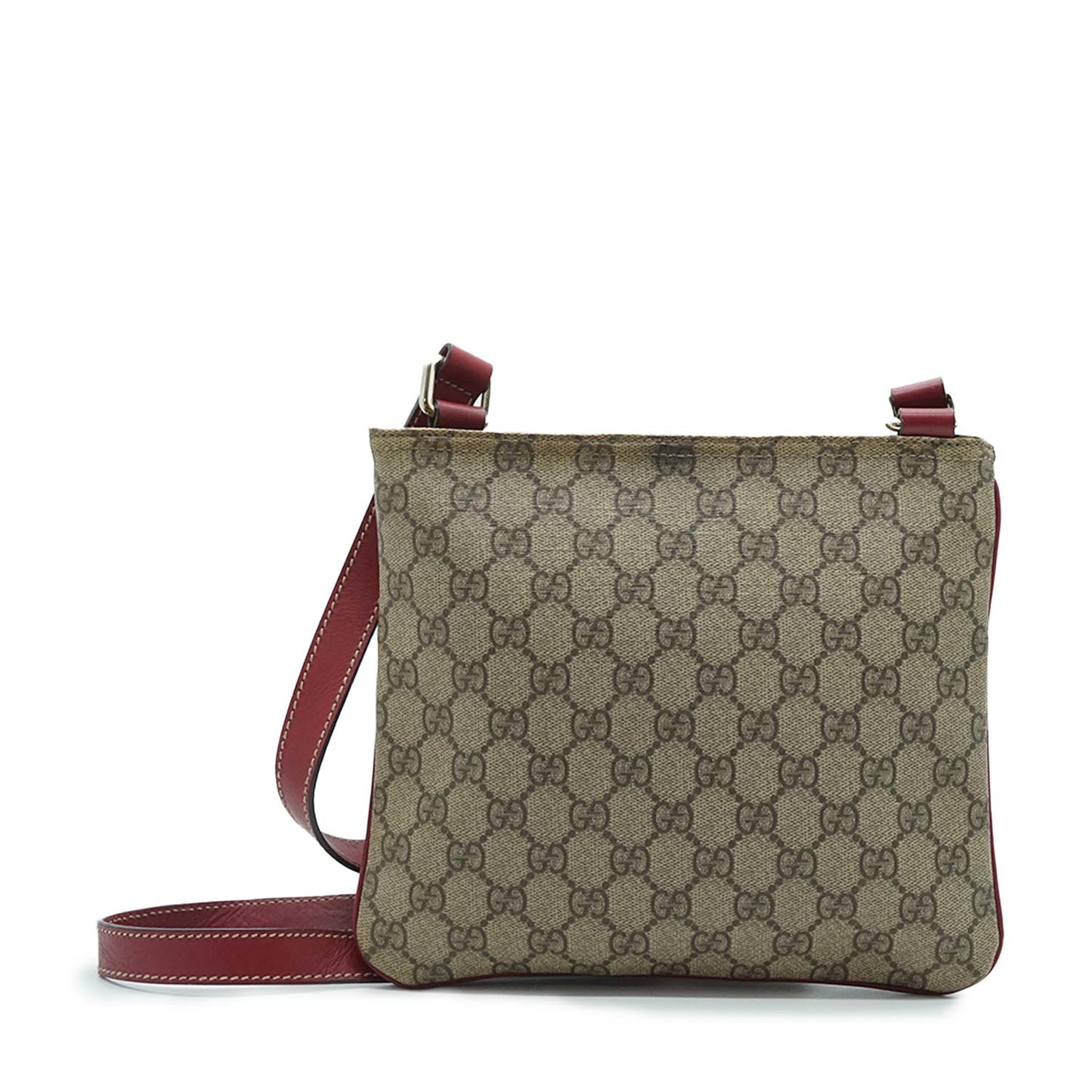 GG Supreme Sherry Line Coated Canvas Crossbody Bag