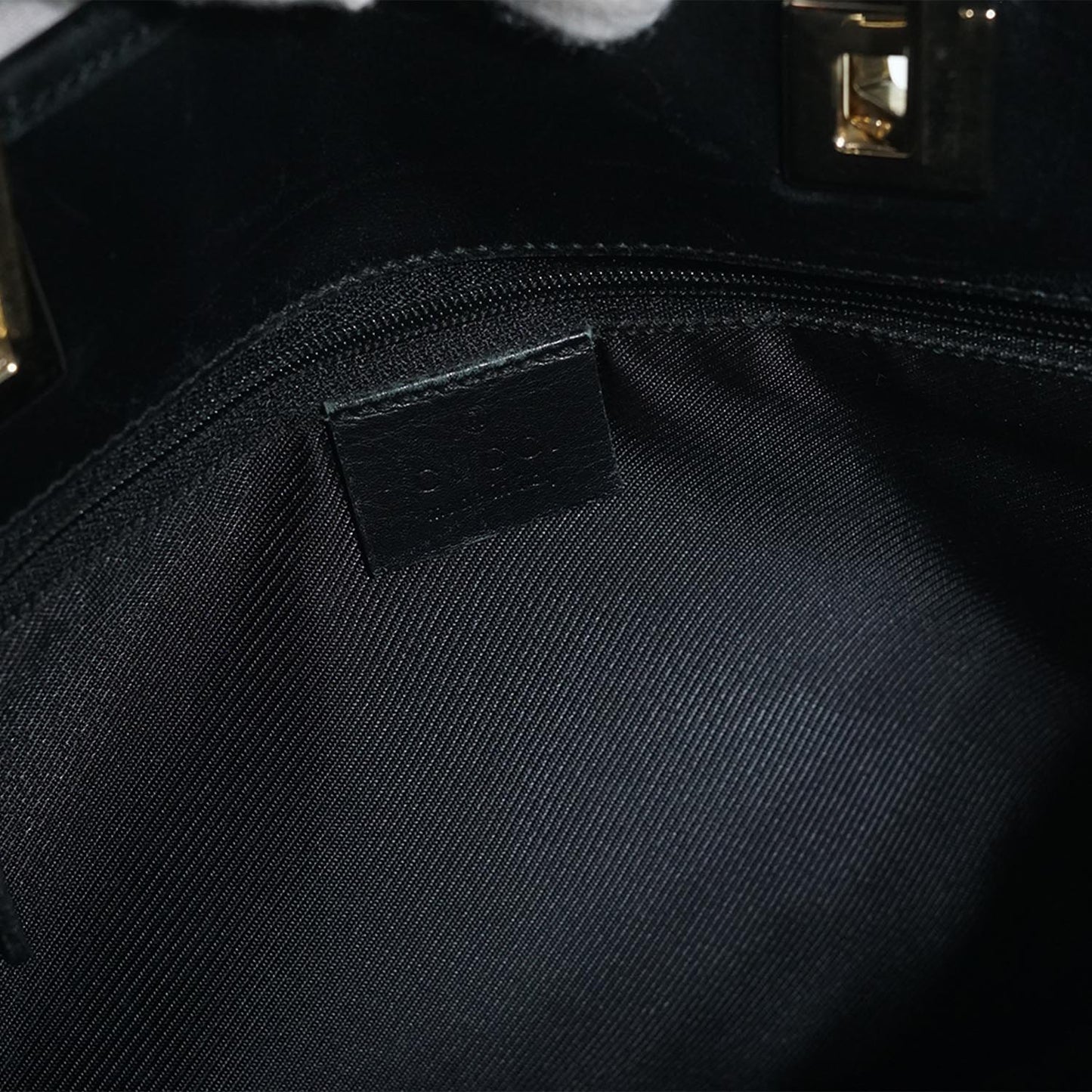 GG Black Canvas Tote