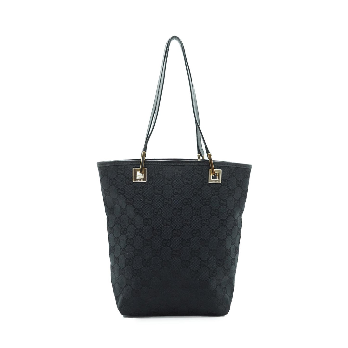 GG Black Canvas Tote