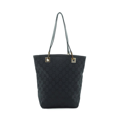 GG Black Canvas Tote