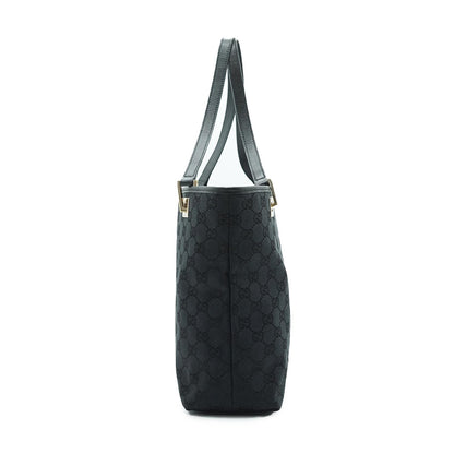 GG Black Canvas Tote