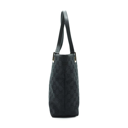 GG Black Canvas Tote