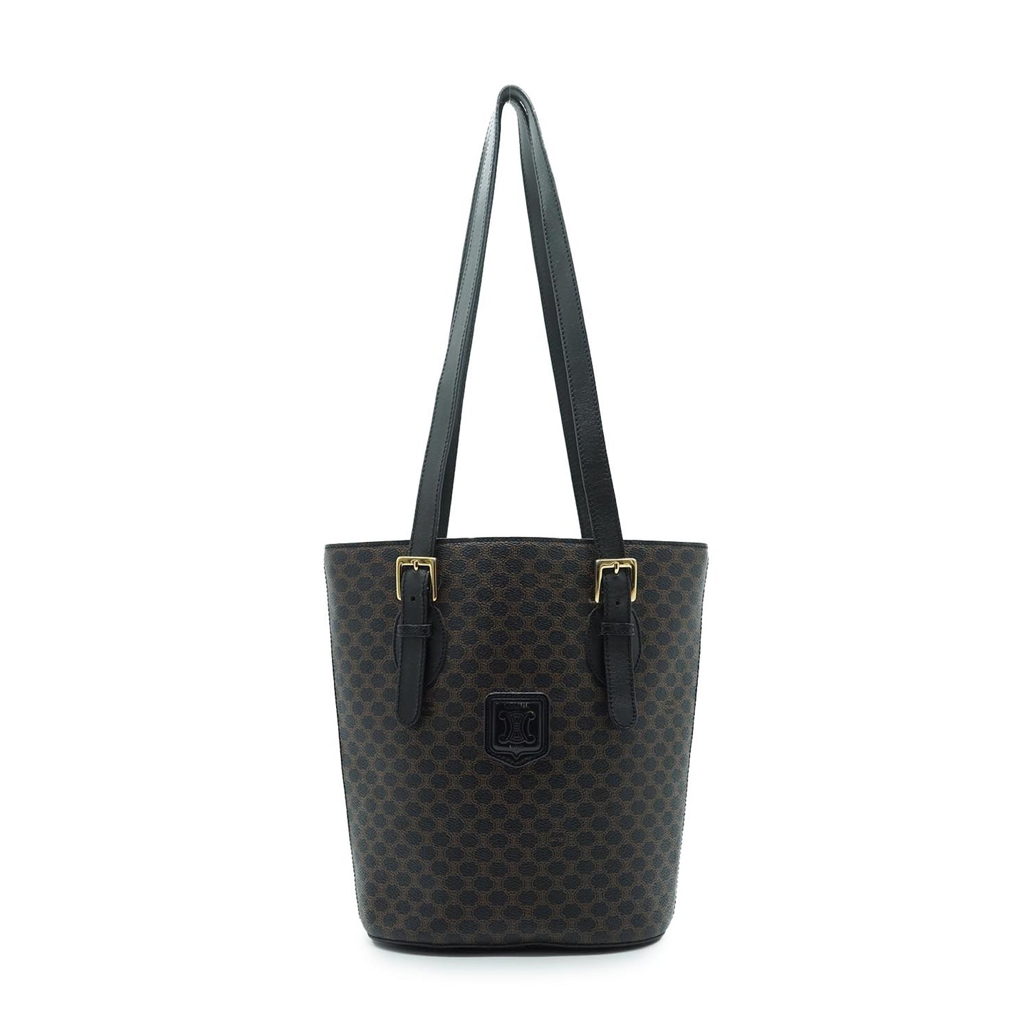 Macadam Dark Brown Black Tote