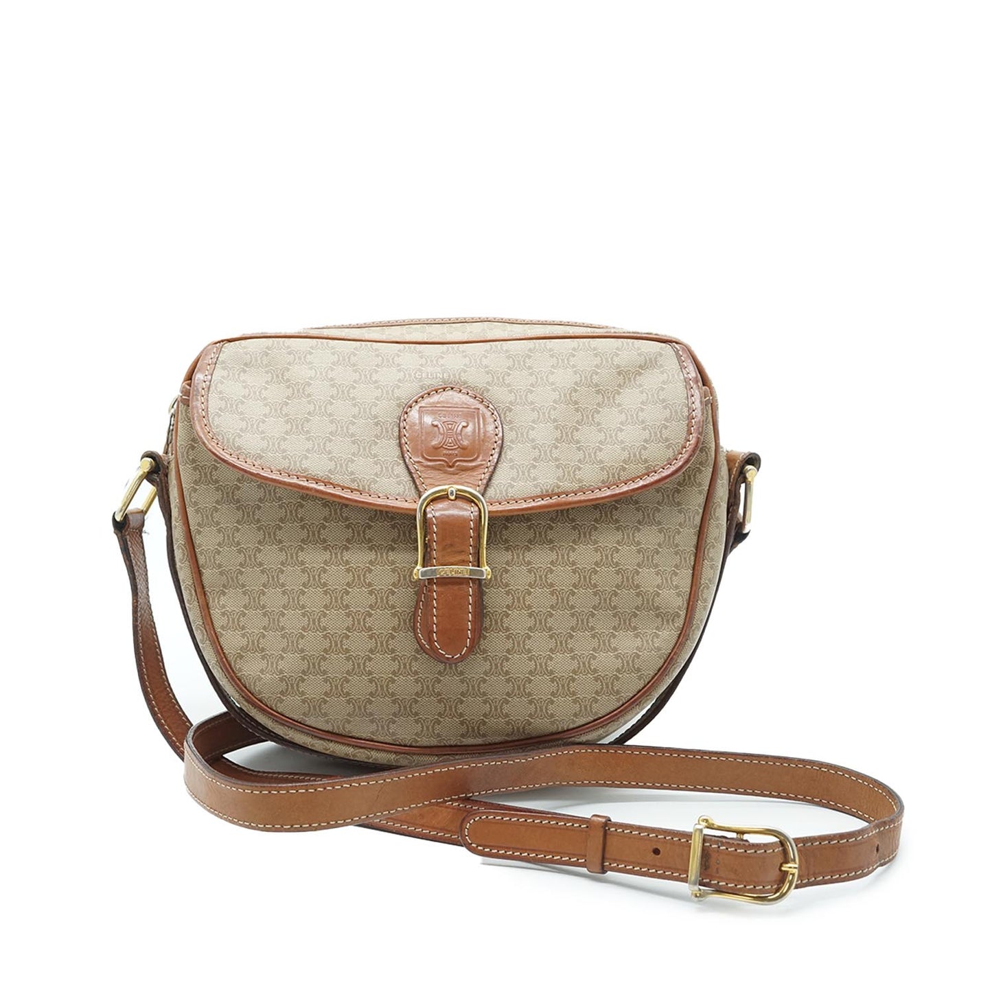 Macadam Beige Brown Shoulder Bag