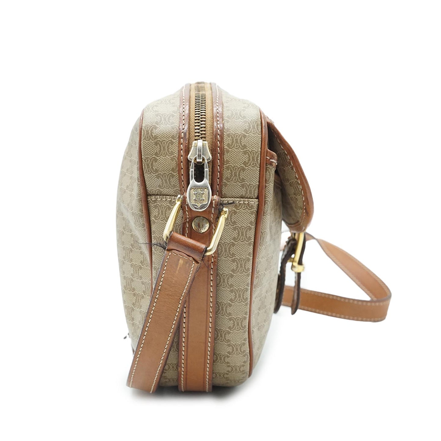 Macadam Beige Brown Shoulder Bag