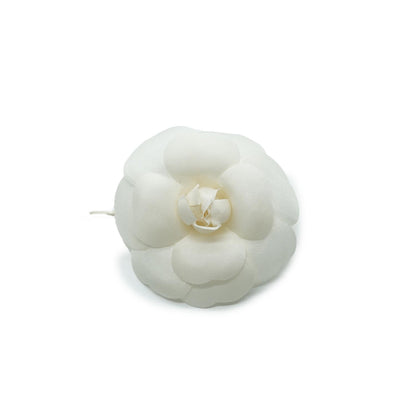 White Camellia Brooch