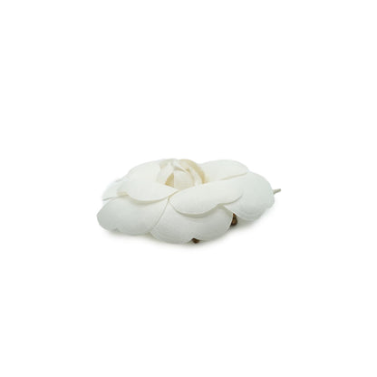 White Camellia Brooch