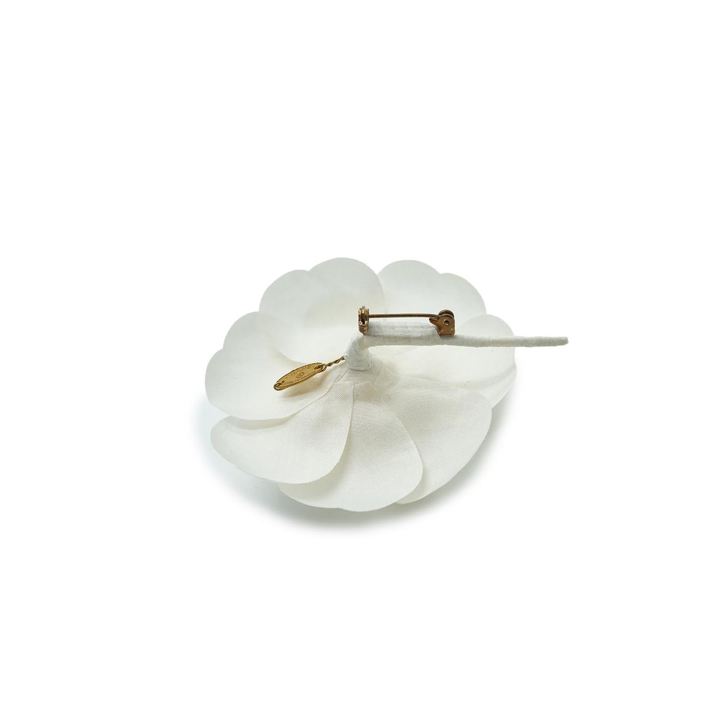 White Camellia Brooch