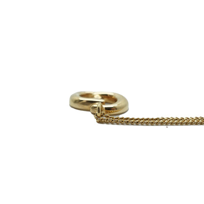 CD Logo Gold Necklace