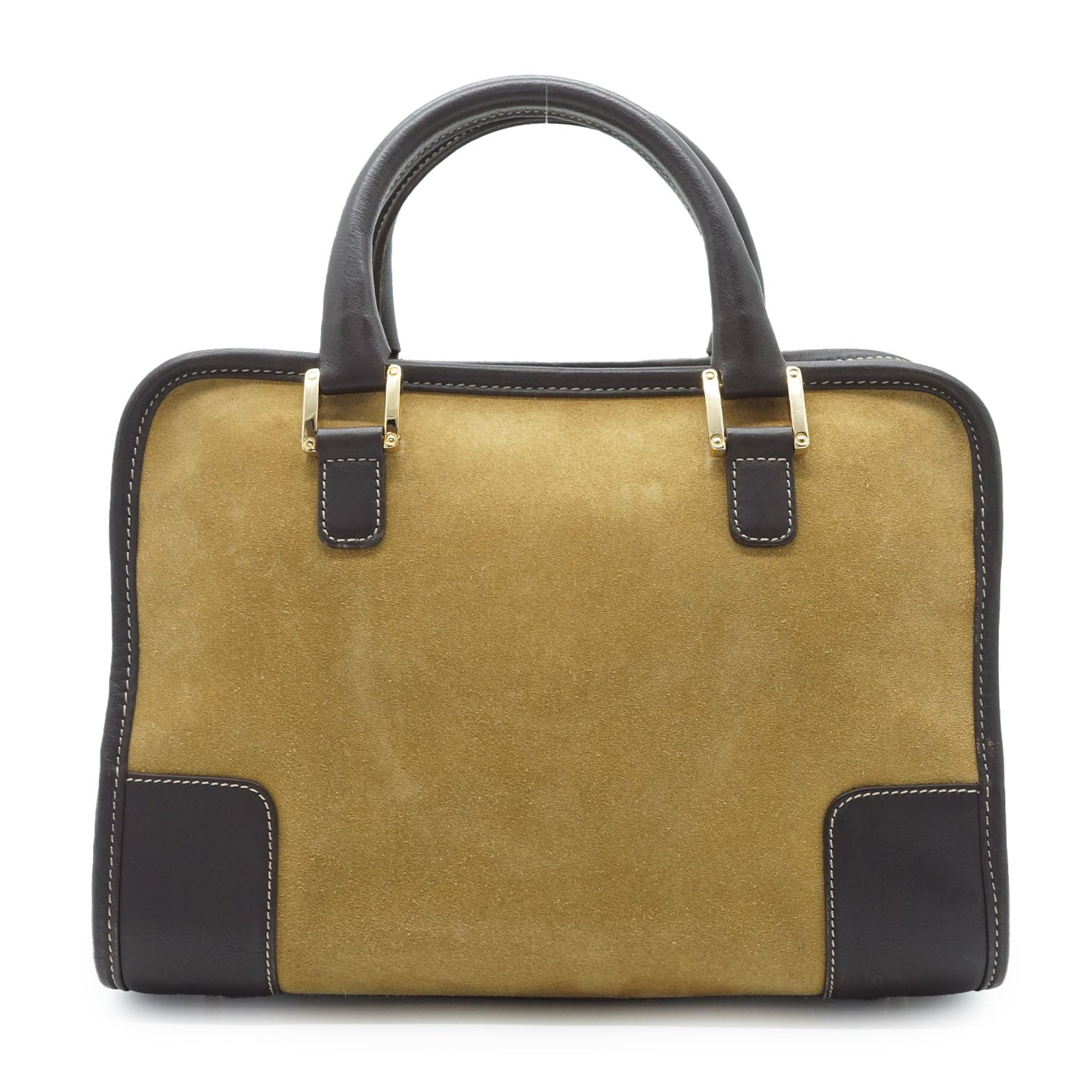 Suede Leather Amazona 28 Handbag