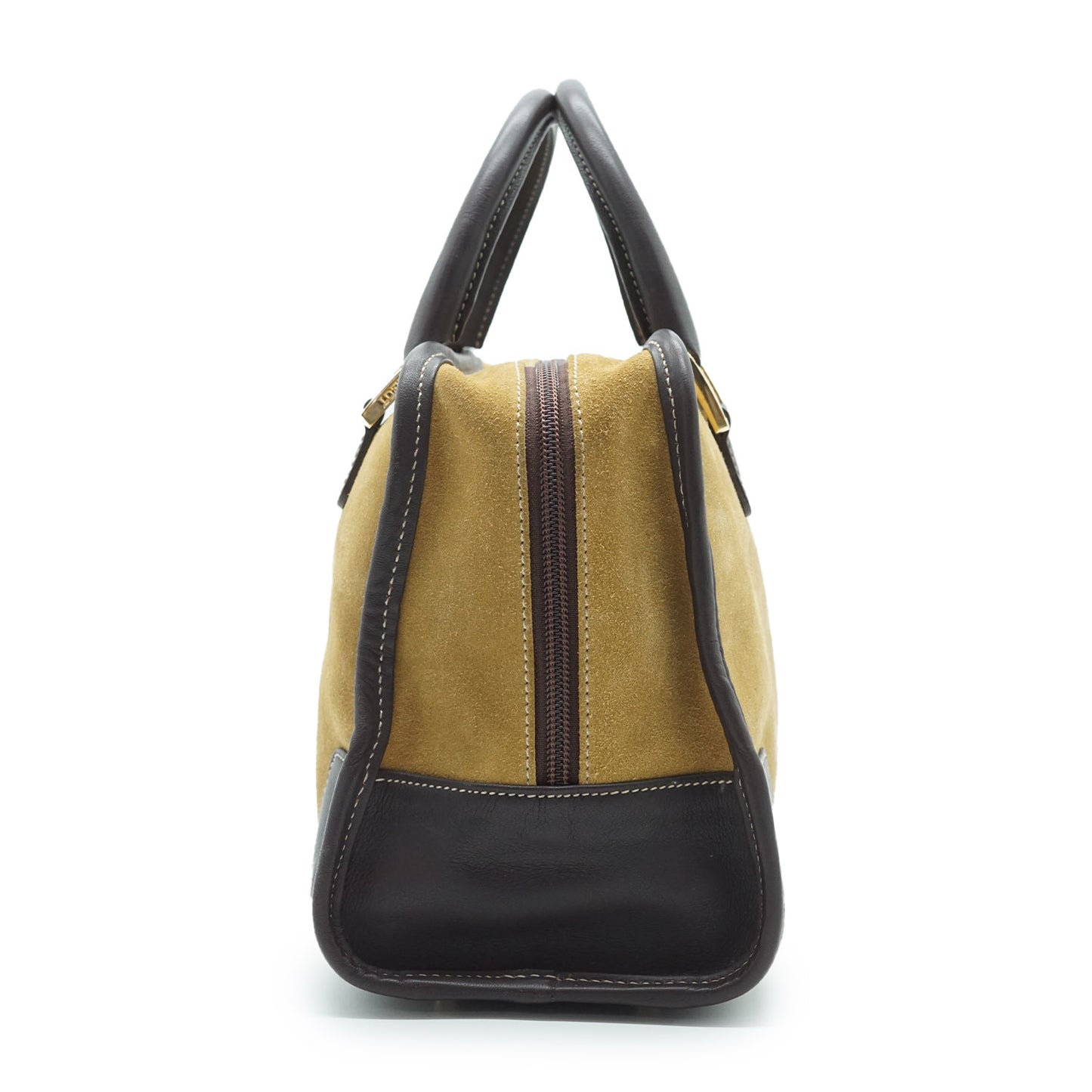 Suede Leather Amazona 28 Handbag