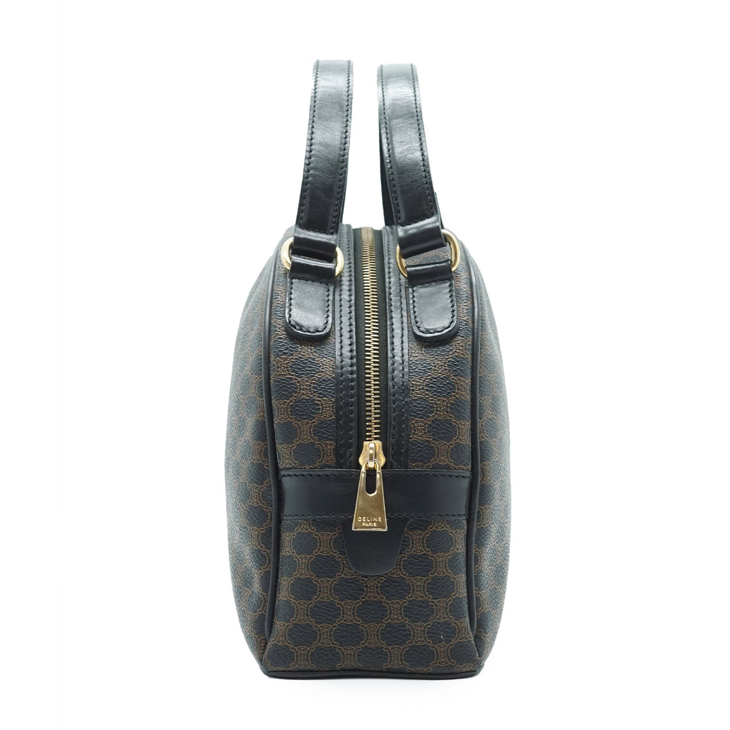 Macadam Black Rounded Handbag