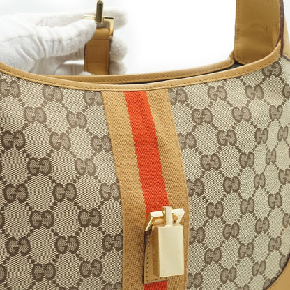 Vintage GG Canvas Jackie Shoulder Bag