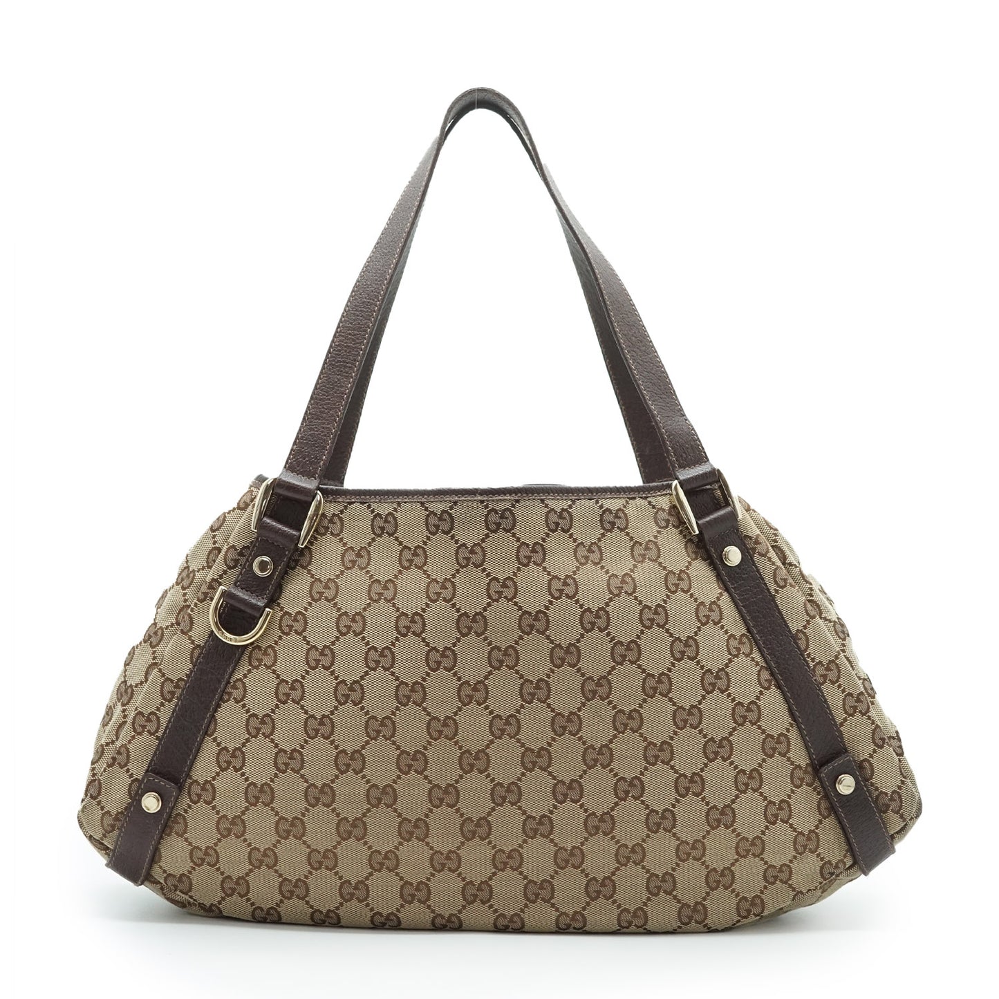 GG Canvas Brown Tote