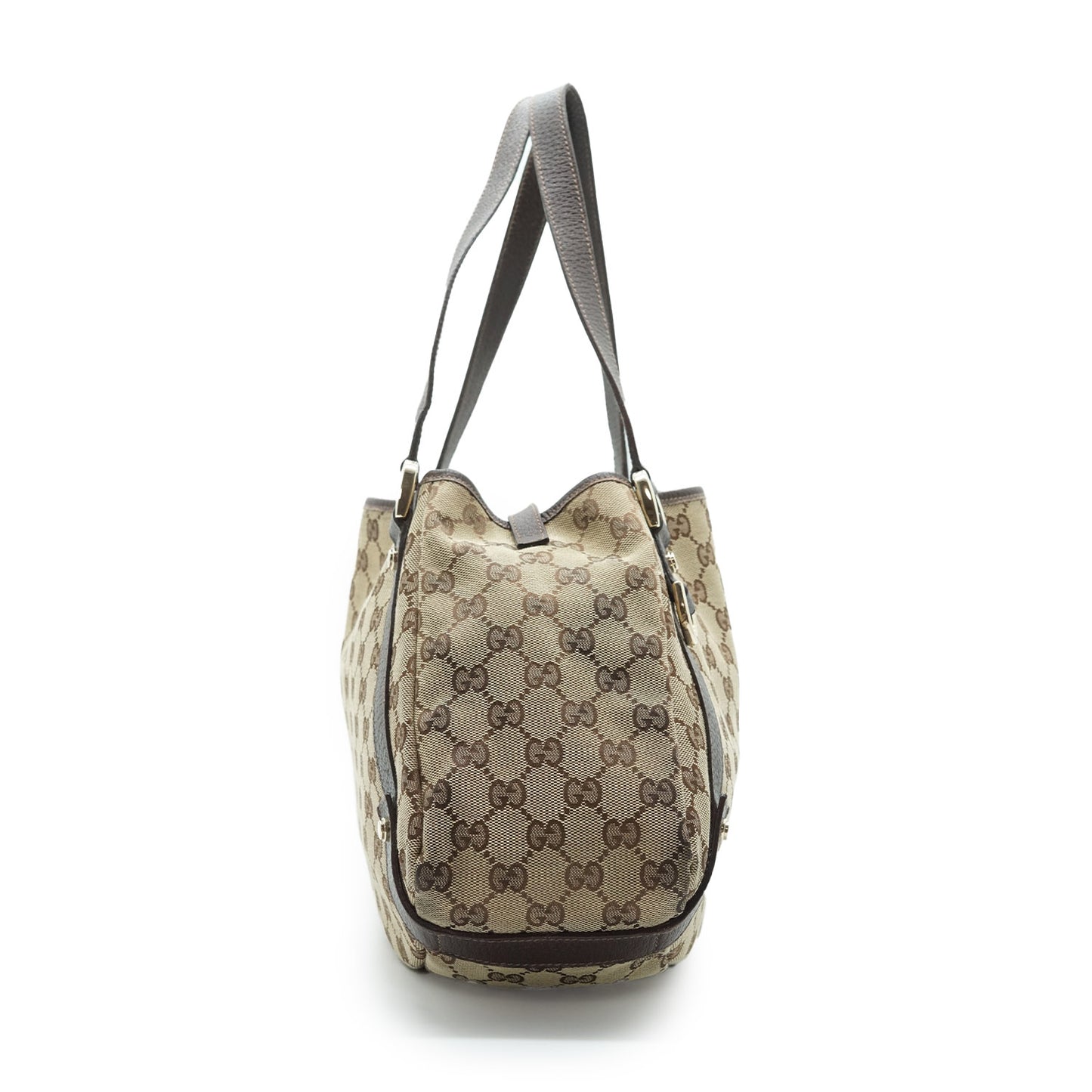 GG Canvas Brown Tote