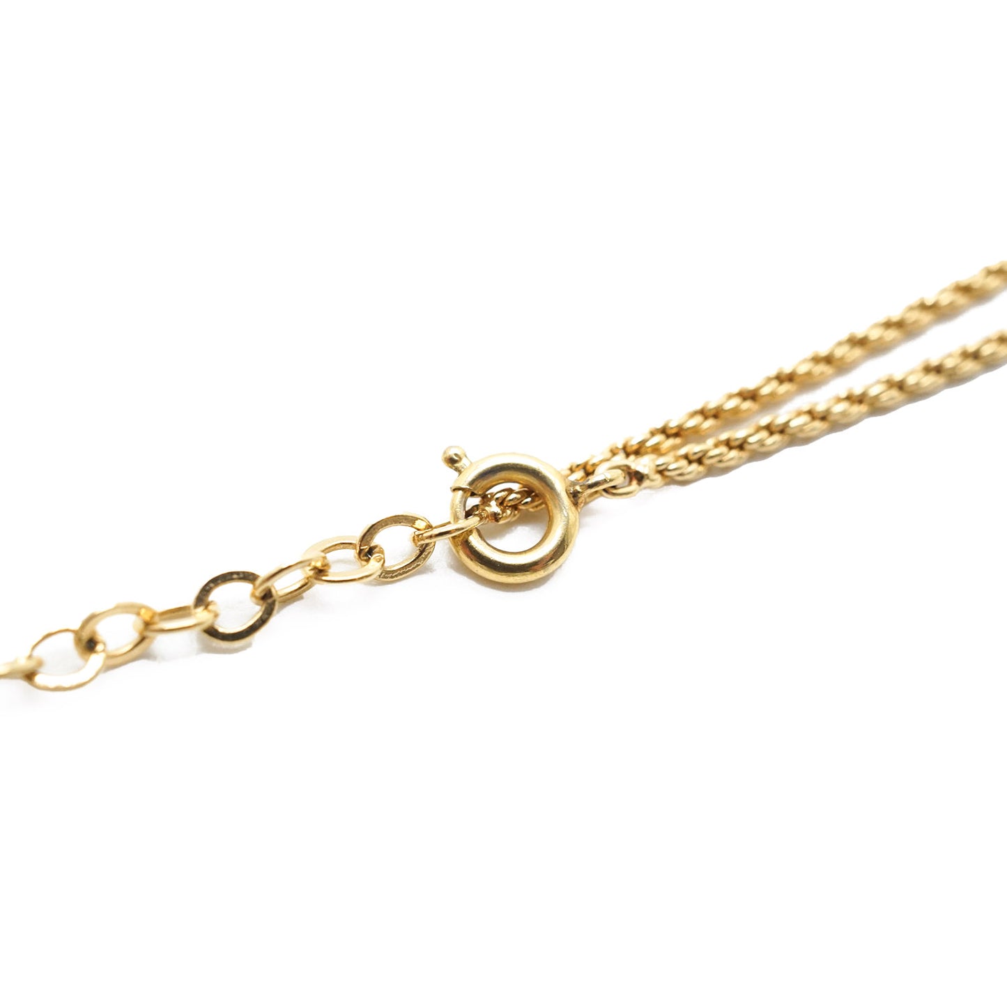 CD Logo Gold Necklace