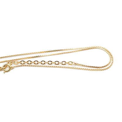 CD Logo Gold Necklace
