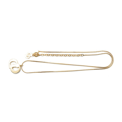 CD Logo Gold Necklace