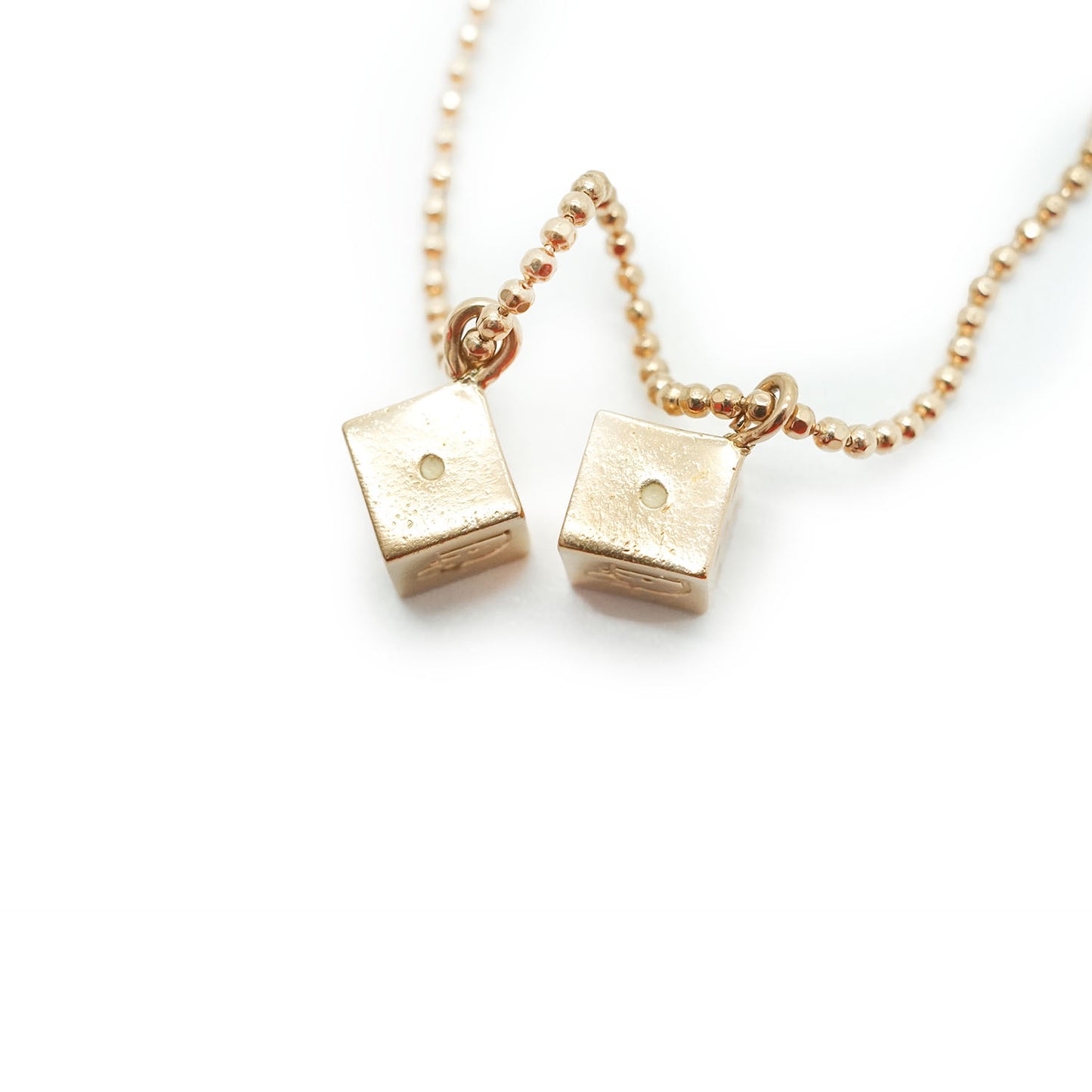 Dice Gold Necklace