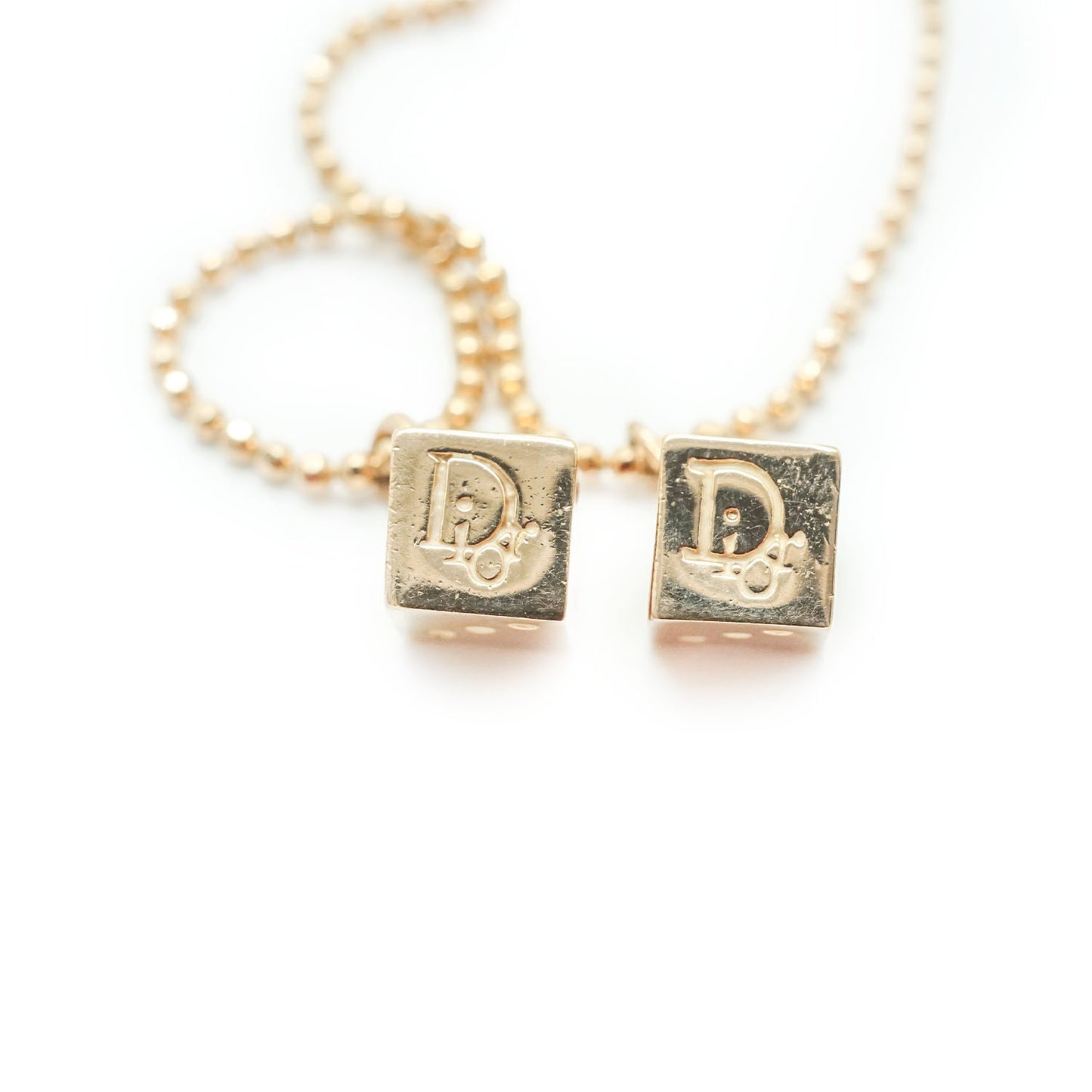 Dice Gold Necklace