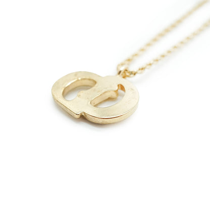 CD Logo Gold Necklace