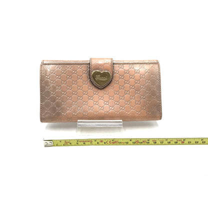 Gucci Micro GG Double Hook Long Wallet