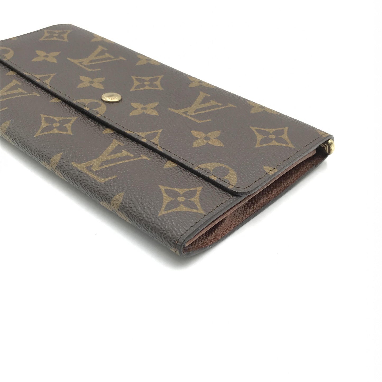 Louis Vuitton Monogram Canvas Fleuri Sarah Wallet