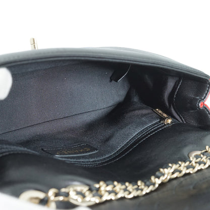 Multicolor Lambskin Matelasse Chain Shoulder Bag