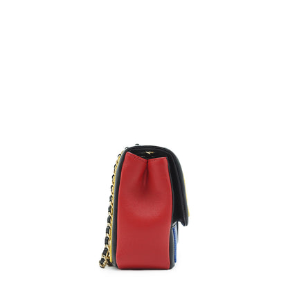 Multicolor Lambskin Matelasse Chain Shoulder Bag